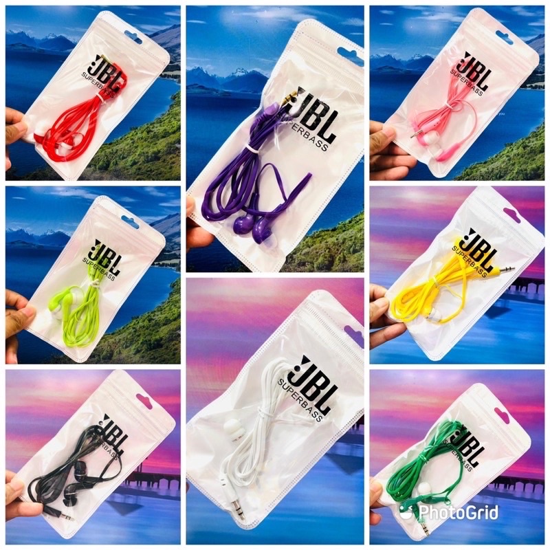 Ready Stok Handsfree mp3 Earphone Mega bass Packing polos Music Angel Earphone Musik Angel Terlaris Termurah Purebass BY SMOLL