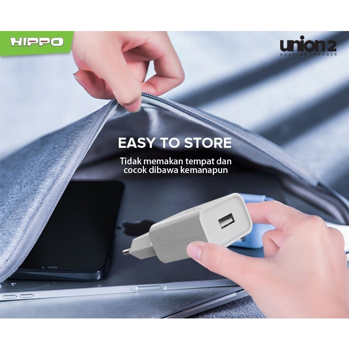 Hippo Union Gen 2 Adapter Charger 1A Multi Protection Chip