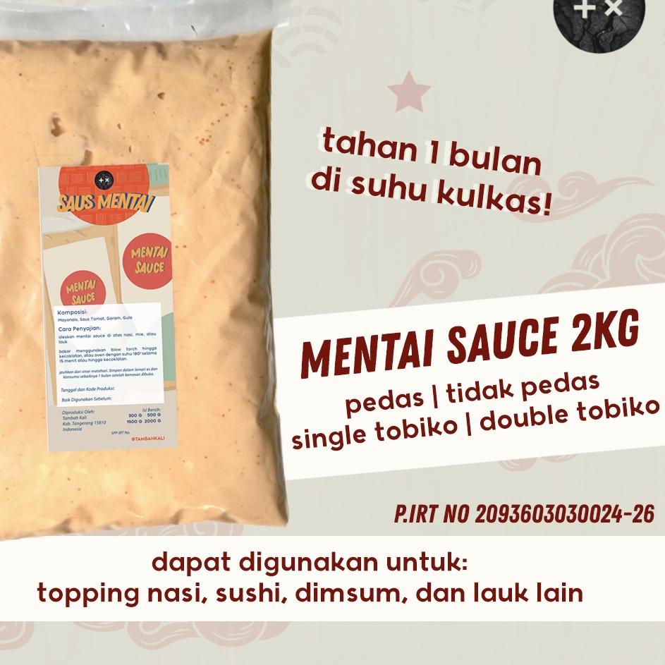 

Harga lebay Mentai Sauce Saus Saos 2kg