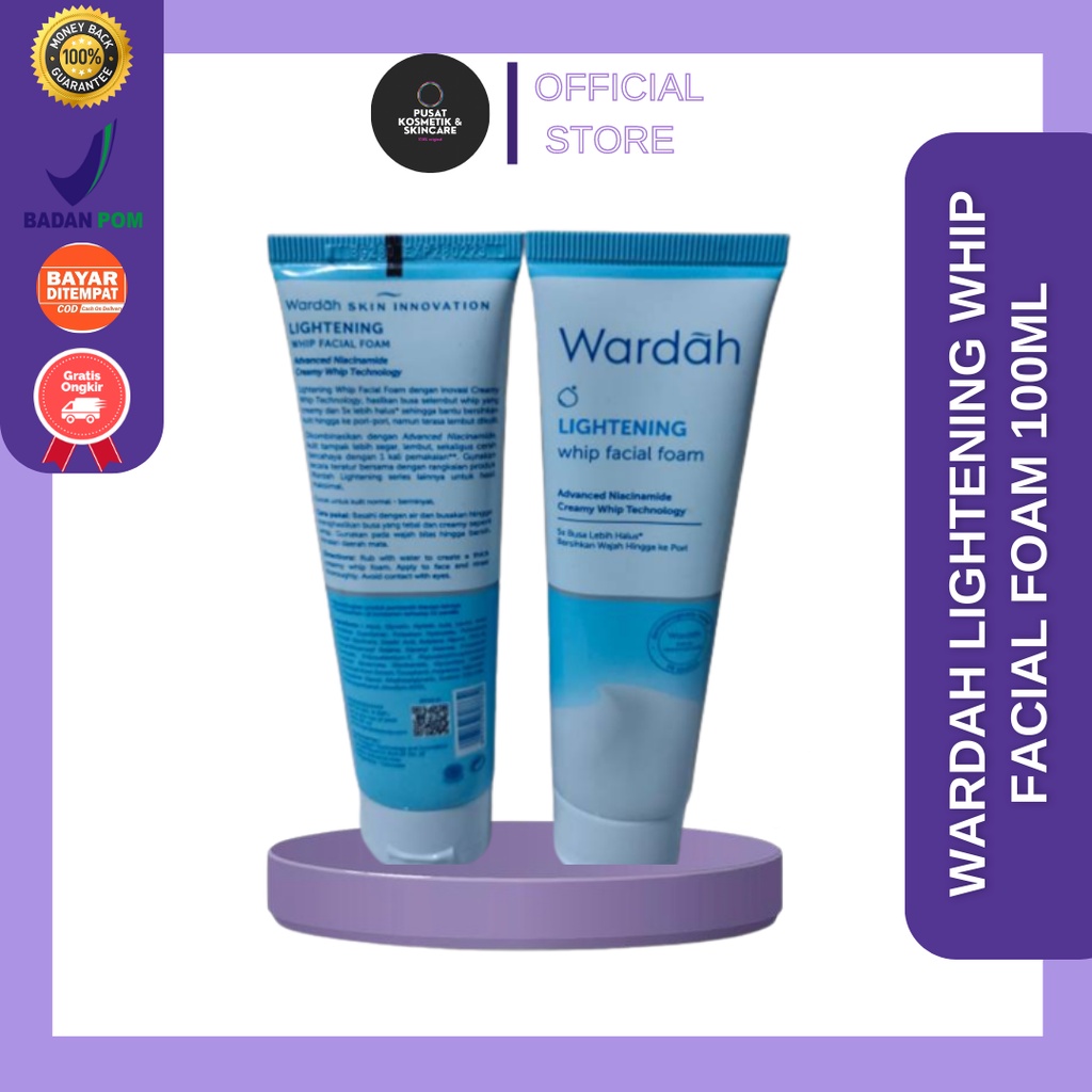 PUSAT-WARDAH LIGHTENING WHIP FACIAL FOAM 100ML