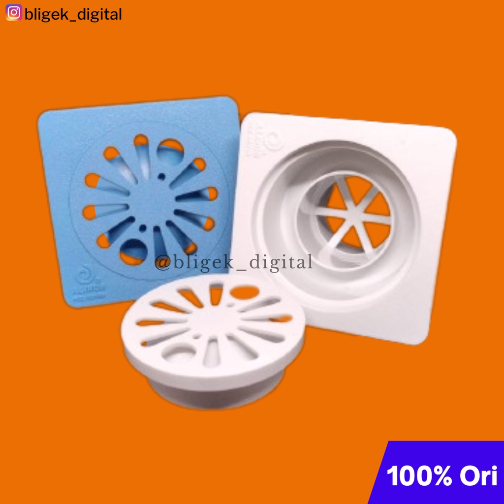 Saringan Got / Saringan lantai kamar mandi / Floor Drain / Afur Kamar Mandi PVC Alinco
