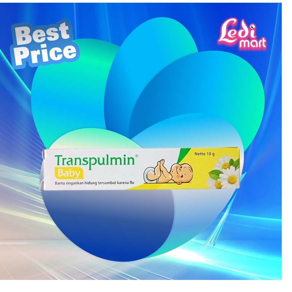 ORIGINAL Transpulmin BABY Balsem 10gr  20g / Balsam Bayi Hidung Tersumbat / LEDI MART