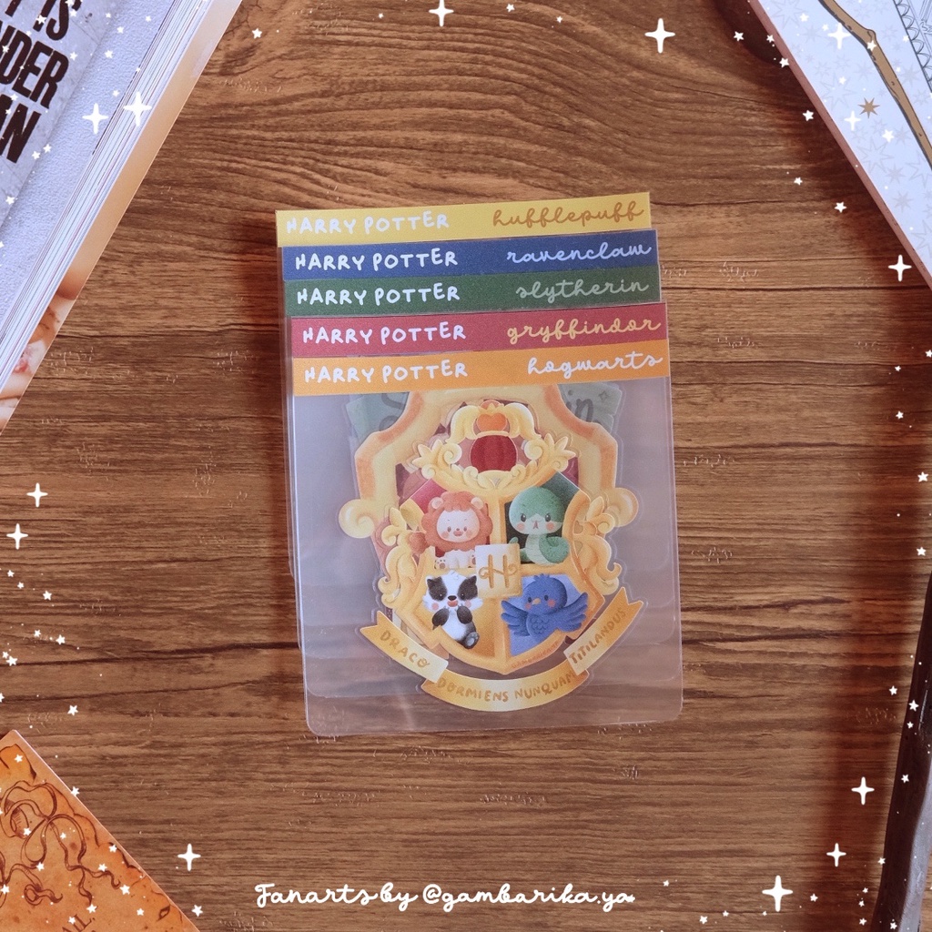 

Hogwarts houses sticker