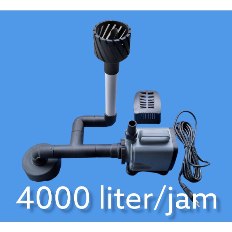 pompa kolam koi 4000 liter/paket filtrasi kolam