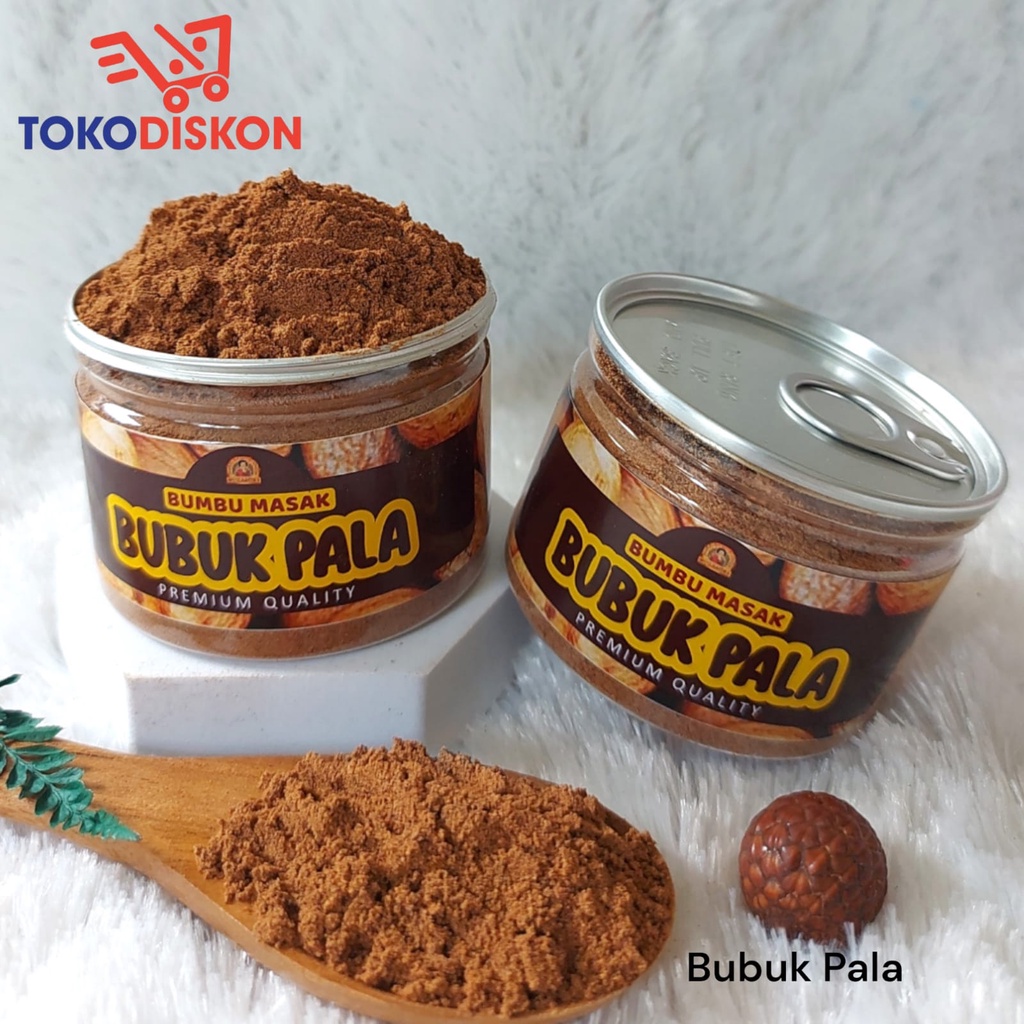 

Can Rempah Bubuk Pala Nutmeg Powder Bumbu Pala Kualitas Premium