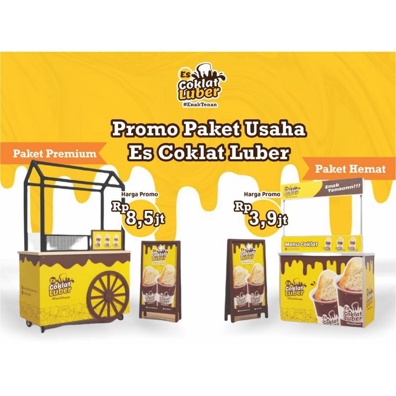 

Es Coklat Luber booth portable