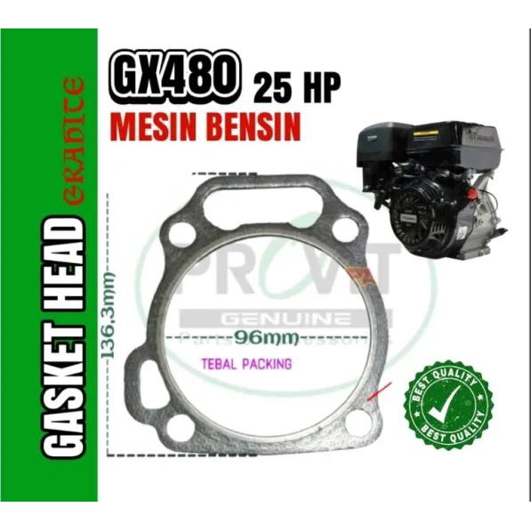 GX480 GASKET HEAD 25 HP MESIN BENSIN