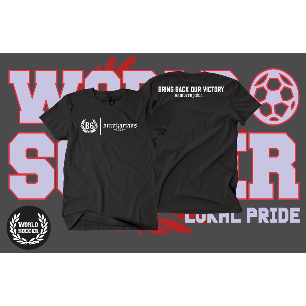 KAOS Tshirt SURAKARTANS B6 PERSISSOLO SAMBERNYAWA