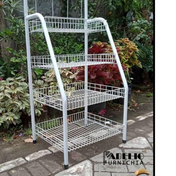 ❀ PROMO Rak Chiki 4 Susun Serbaguna / Rak Roti / Keranjang Roti / Keranjang Susun 4  / Keranjang sna