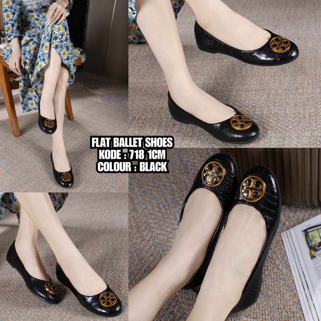 T B FLAT BALLET SHOESSS 718