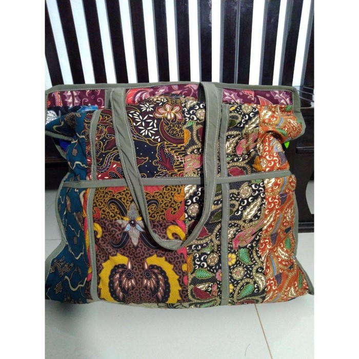 PROMO TAS LAUNDRY JUMBO BATIK MURAH - BATIK WANITA - KAIN PERCA - DARI KAIN TERLARIS TRENDY MURAH KE