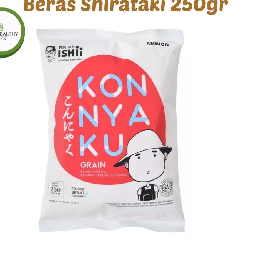 

♤ Beras Shirataki / Shirataki Rice 250gr Cocok Untuk Diet ▼