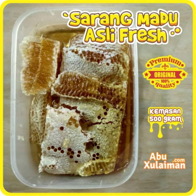 

Sarang Madu Murni 500 Gram Madu Sarang Asli Murni Mellifera Dan Cerana Raw Honey Manis Nikmat Berkualitas Best Seller