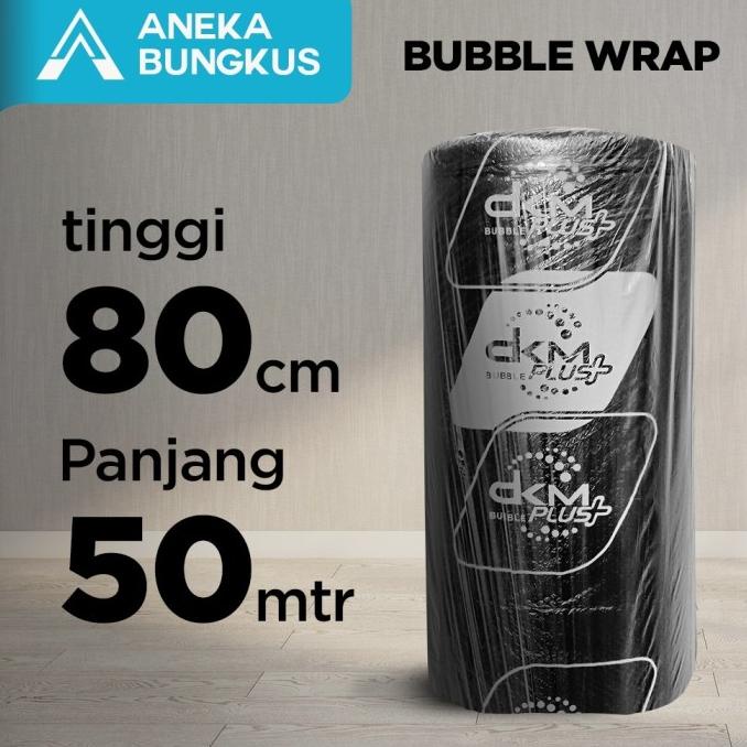 

Plastik Bubble Wrap DKM+ Bubble Roll Potongan 80cm x 50m rah07