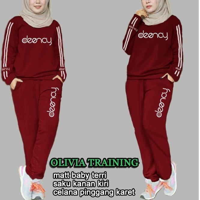 ➨ CTN Baju Setelan Training OLIVIA ♙