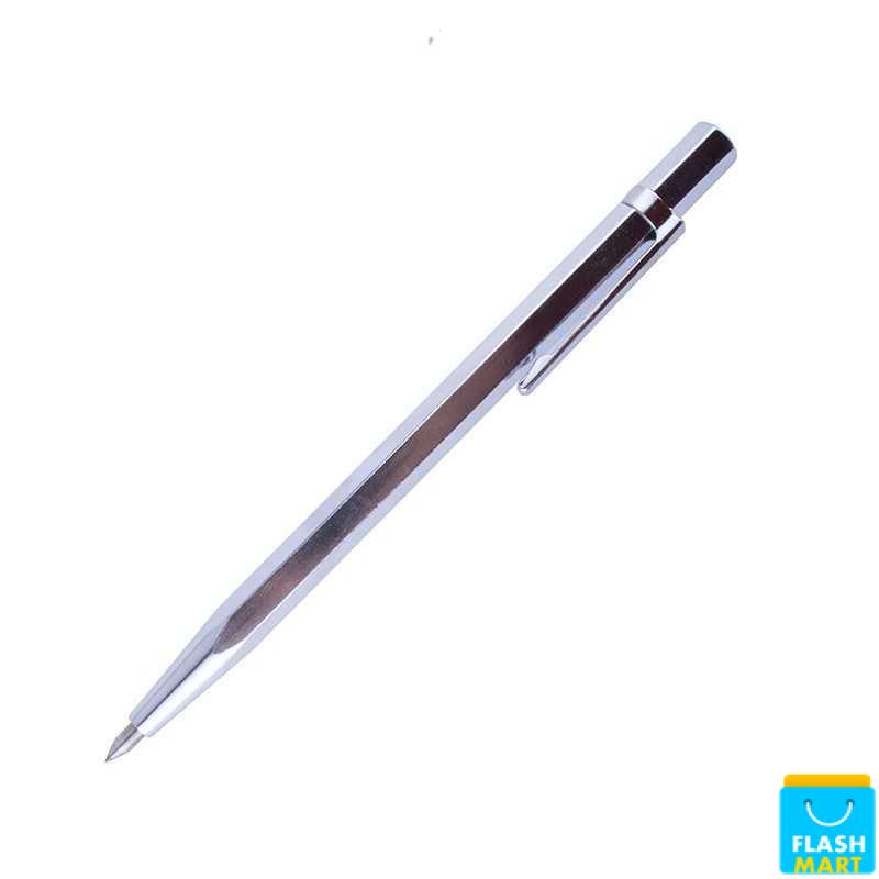 Flashmart Pena Ukir Metal Scriber Tungsten Carbide Tip
