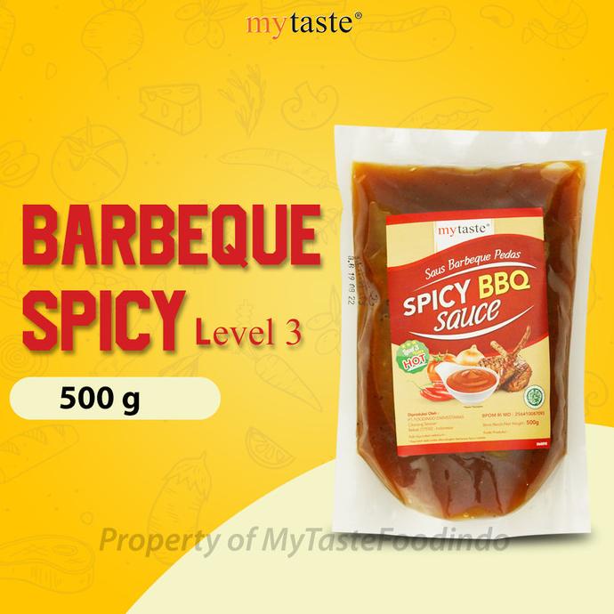 

Saus BBQ Pedas (Barbeque Spicy Sauce) Level 3 - 500g - My Taste