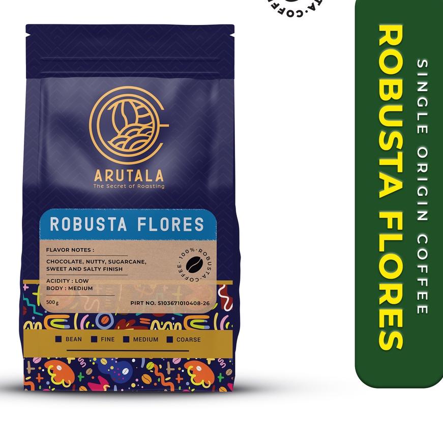 

♢ ARUTALA Kopi Flores Robusta Coffee 500 gram ✈