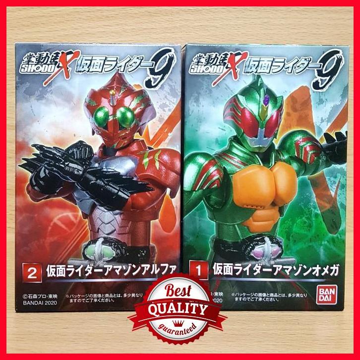 (LBB) SHODO-X Kamen Rider 9 [Amazons] Masked Rider Amazon Alpha & Omega