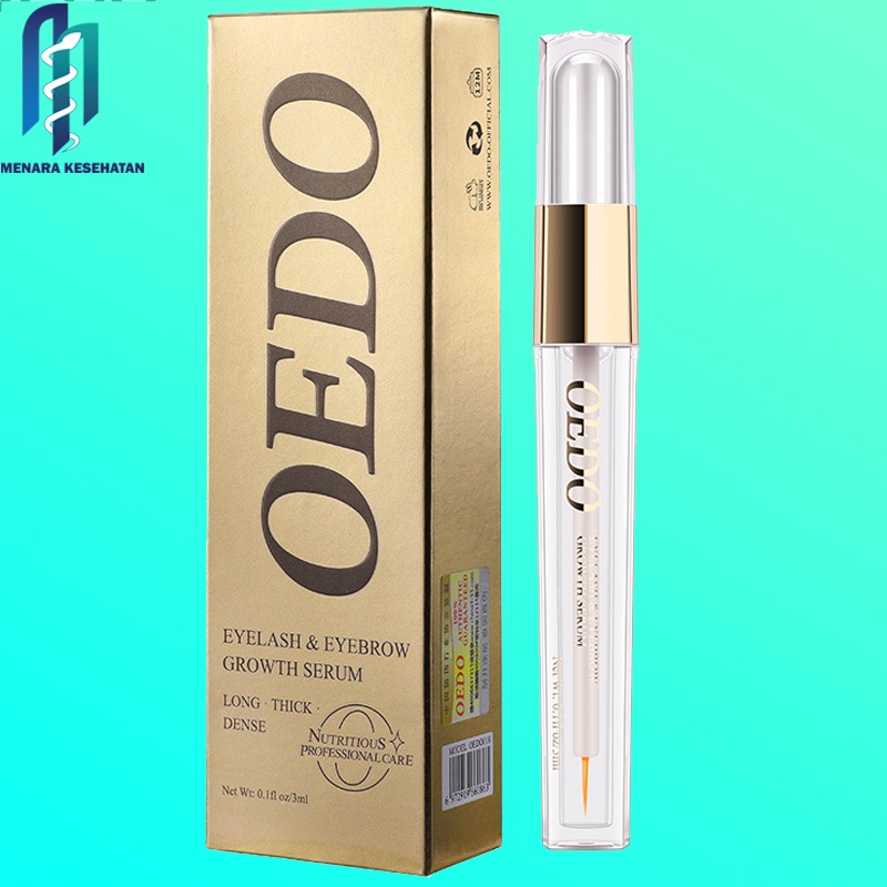 Oedo Eyelash and Eyebrow Growth Serum Long Thick Dense serum penumbuh pelebat dan pemanjang bulu mat