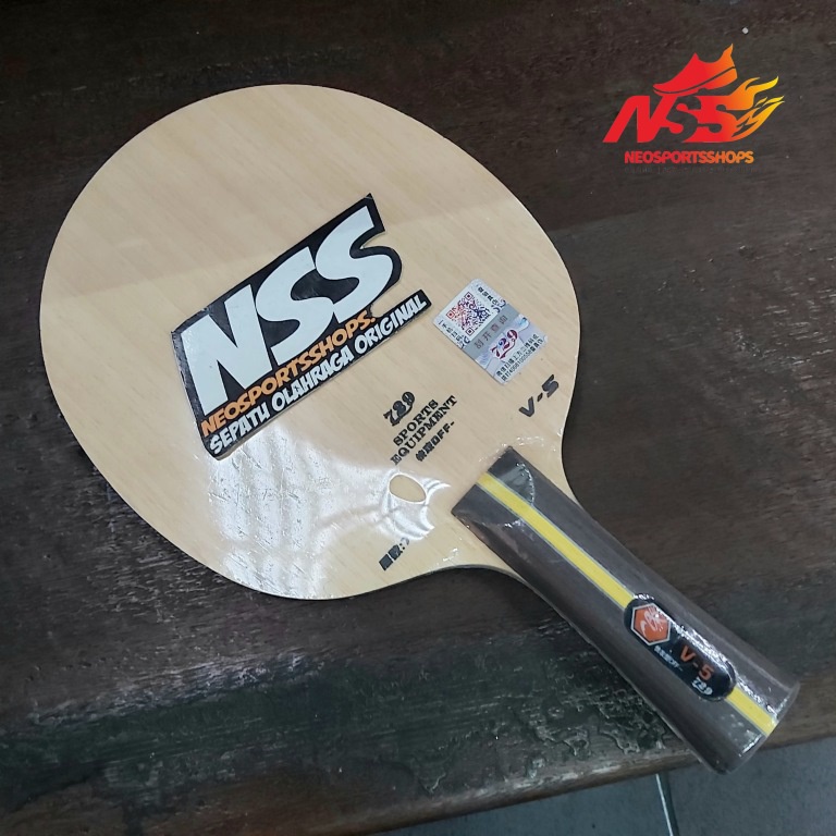 Kayu Bet Tenis Meja Friendship 729 V-5 Carbon Original Bat PingPong