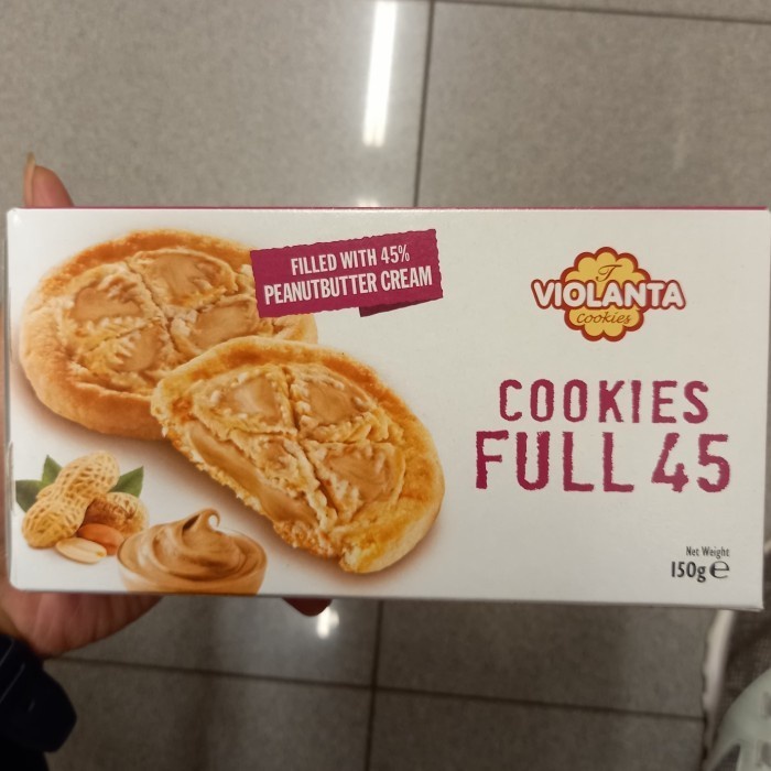 

violanta cookies full 45 peanut butter 150gr