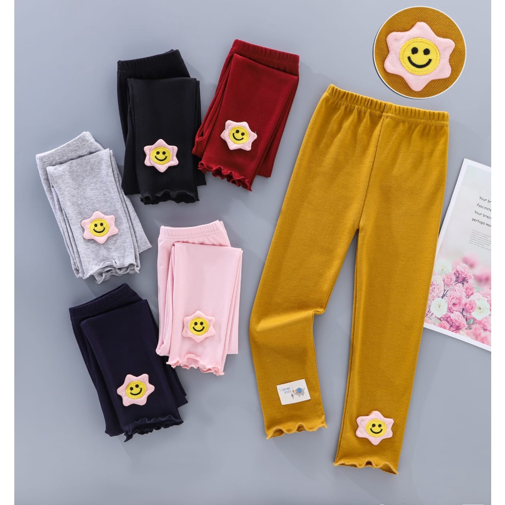 3 Pcs Legging Anak Import 3 Pcs Terbaru Legging Anak Perempuan 6bln-9thn Leging anak Perempuan
