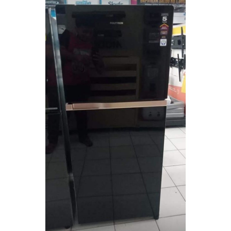 kulkas polytron 2 pintu 220 liter PRW 23 MNX garansi resmi # Bandung, Jawa Barat &amp; Jabodetabek