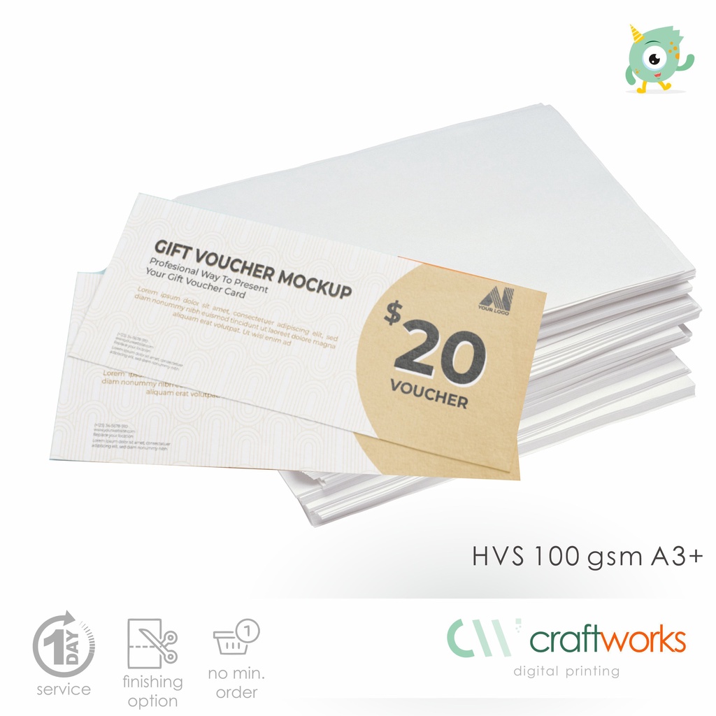 

CETAK HVS 100 GSM DIGITAL PRINT A3+
