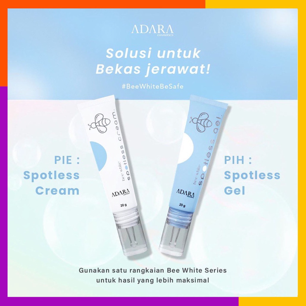 Adara Bee White Spotless Gel | Cream 20g