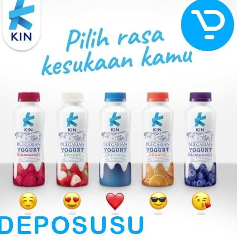 

Stok terbaru KIN BULGARIAN YOGURT 200mL All Varian