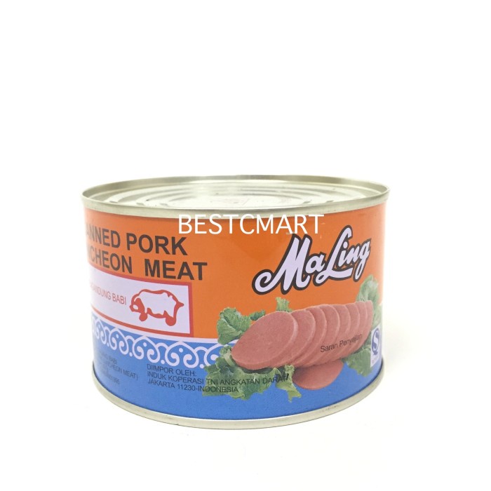 

Maling Ham Babi / Pork Luncheon Meat / Kornet Babi 397 Gr