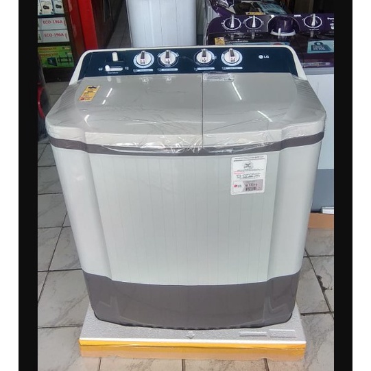 LG Mesin Cuci 2 Tabung 7.5Kg P7500N Rollet Pulsator P7500 Twin Tube