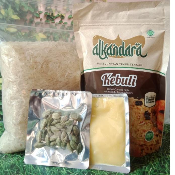 

♡ Paket NASI KEBULI, KABSAH, BRIYANI INSTAN bumbu Alkandara ۝