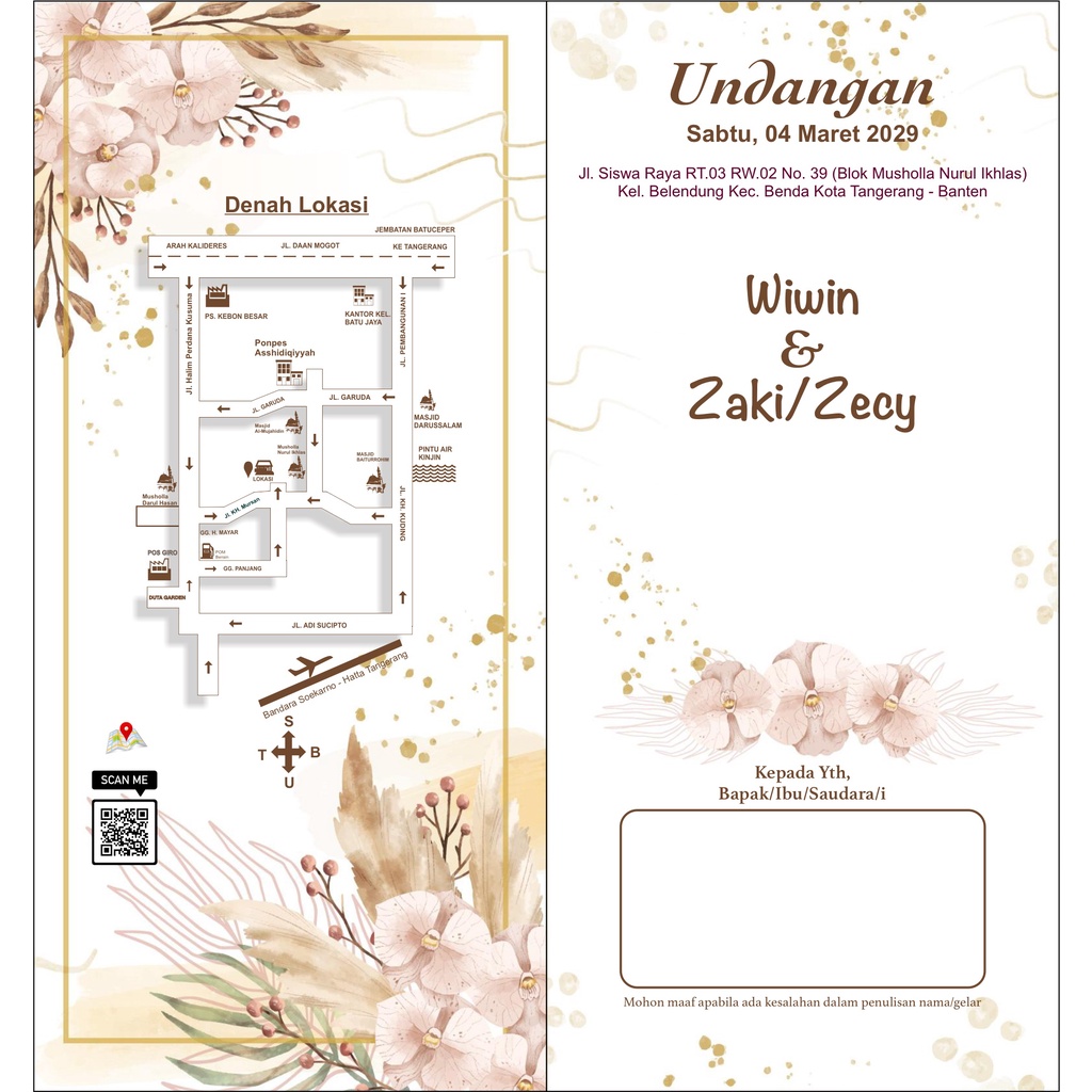 Undangan Nikah Paling Murah dan Elegant