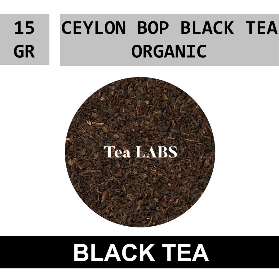 

Ceylon BOP Black Tea Organic / Teh Hitam / Standing Pouch