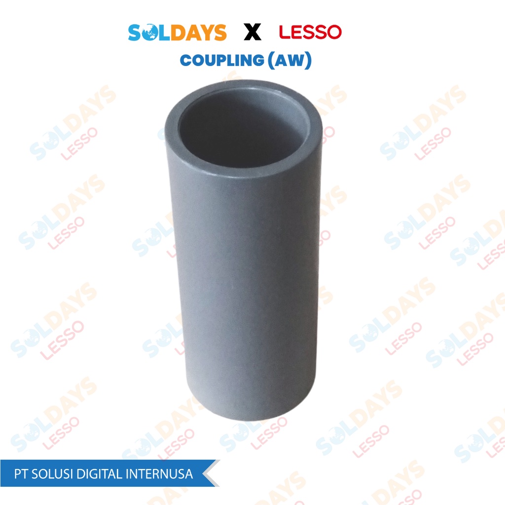 Lesso Socket (AW) - Coupling (AW) 3/4 inch / Socket (AW) - Coupling (AW) 3/4&quot; / Pipa PVC Fittings