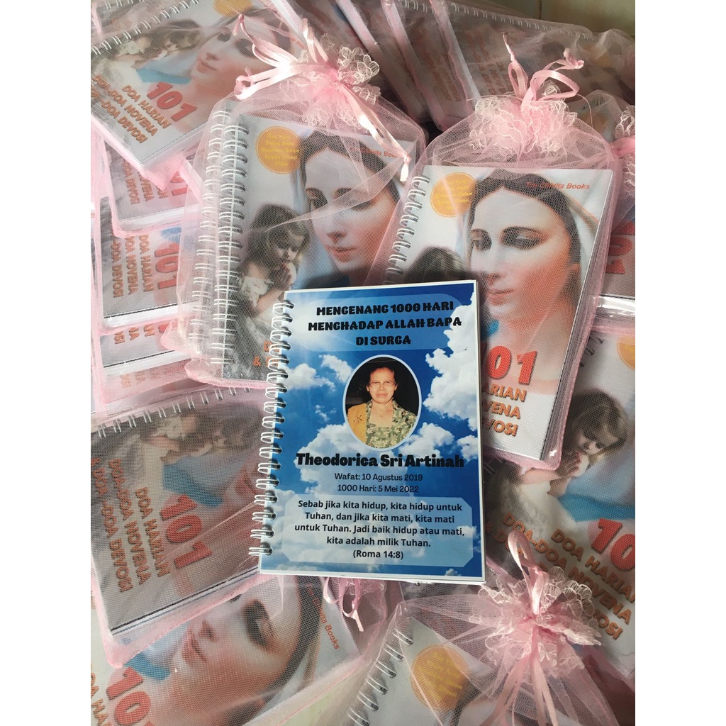 SOUVENIR (1000 HARI DLL) BUKU DOA KATOLIK 101 DOA HARIAN NOVENA DEVOSI MARIA