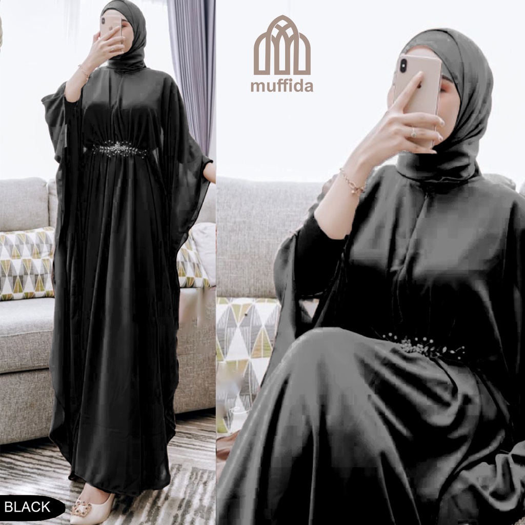 Model Baju Kondangan Kaftan Kelelawar