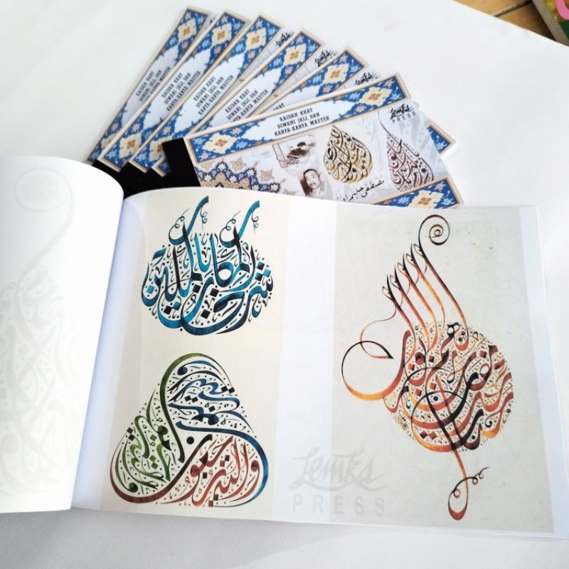 

buku kaligrafi khat diwani jali dan karya master