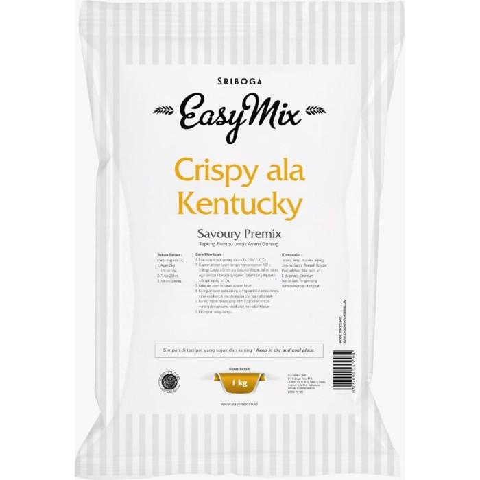 

Best Seller Tepung Premix Sriboga Easymix Crispy Ala Kentucky 1Kg (Non Repack)
