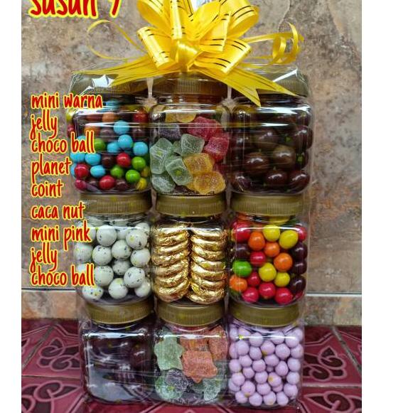 

✦ Parcel coklat 9 susun ➣