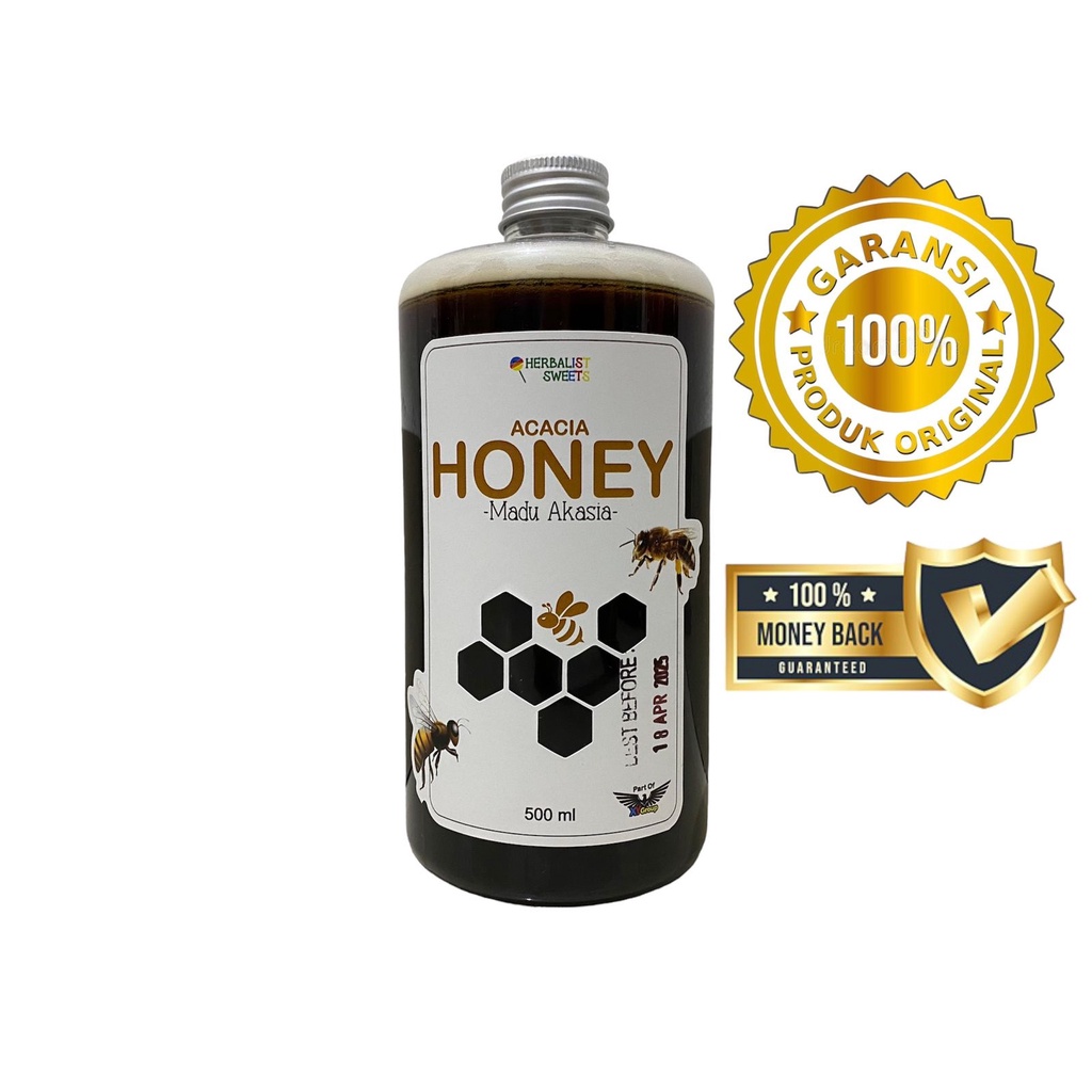 

Madu Akasia Riau 500ml or 700 gr Riau Acacia Honey Asli 100%