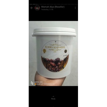 

kurma alqaseem -+550gram #kurmamurah #kurma enak #promo #live