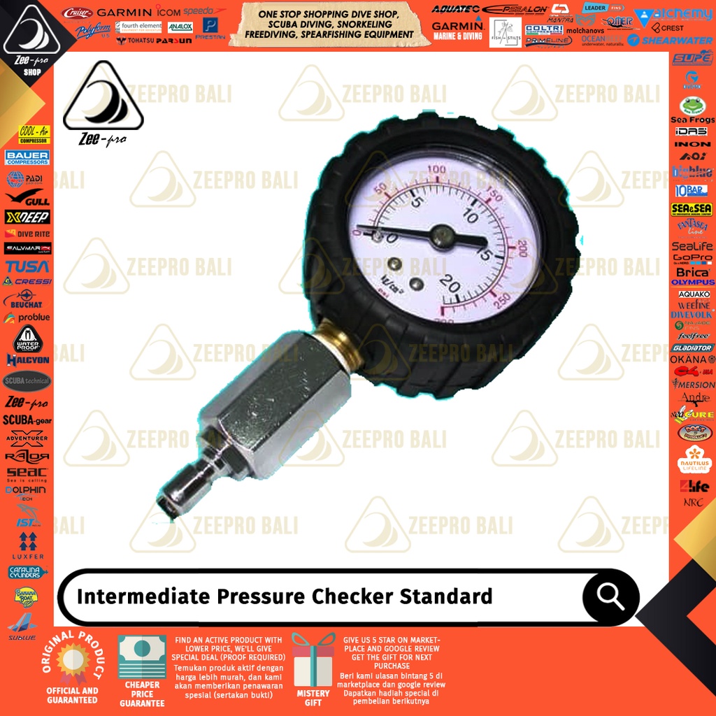 Servis Regulator Diving Selam Dive Intermediate Pressure Checker Service