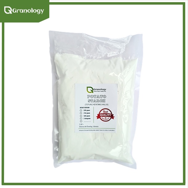 

Tepung Kentang Bubuk Halus / Potato Starch (1 kilogram) by Granology