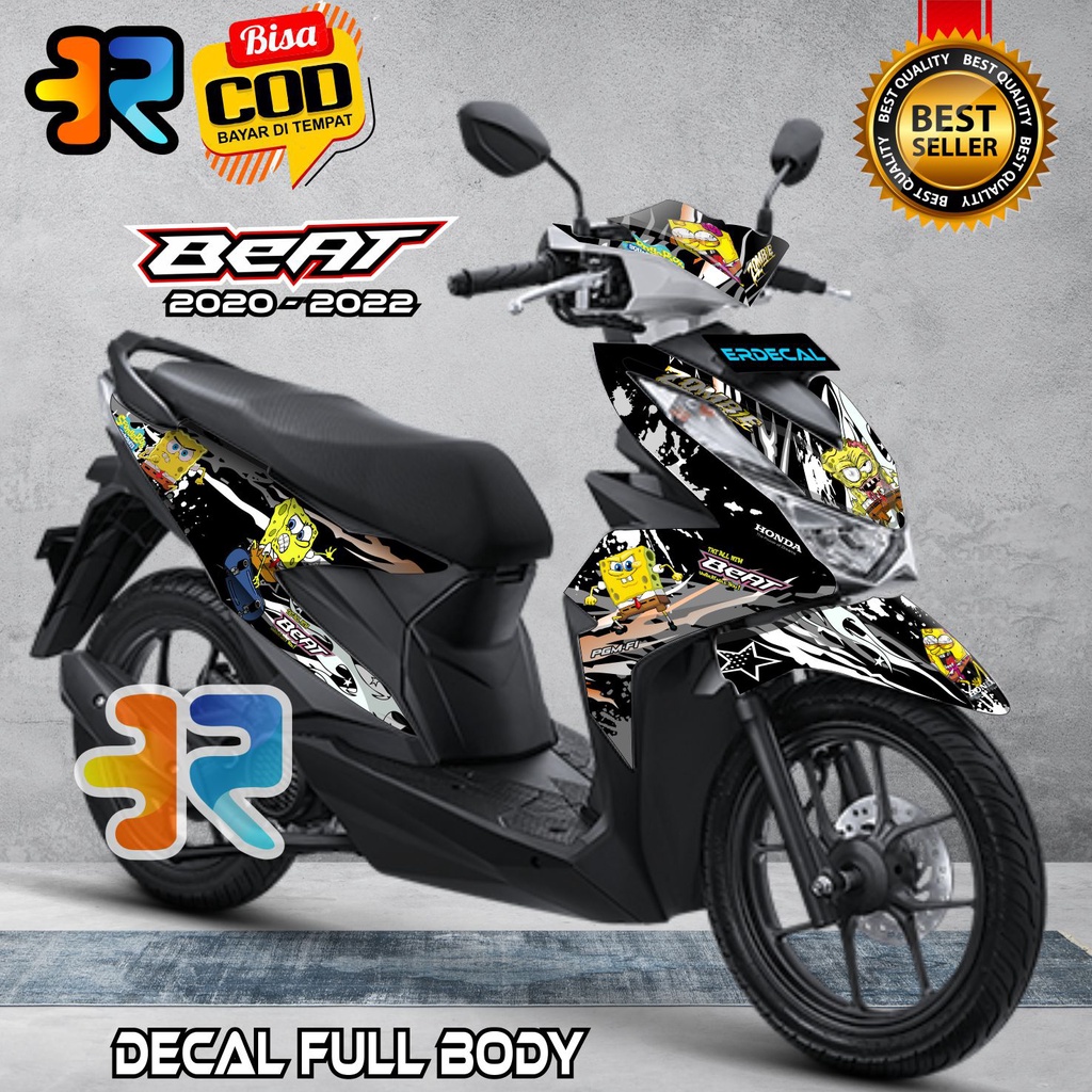 Decal Beat 2020 2021 Full Body Desain Spongebob Zombie