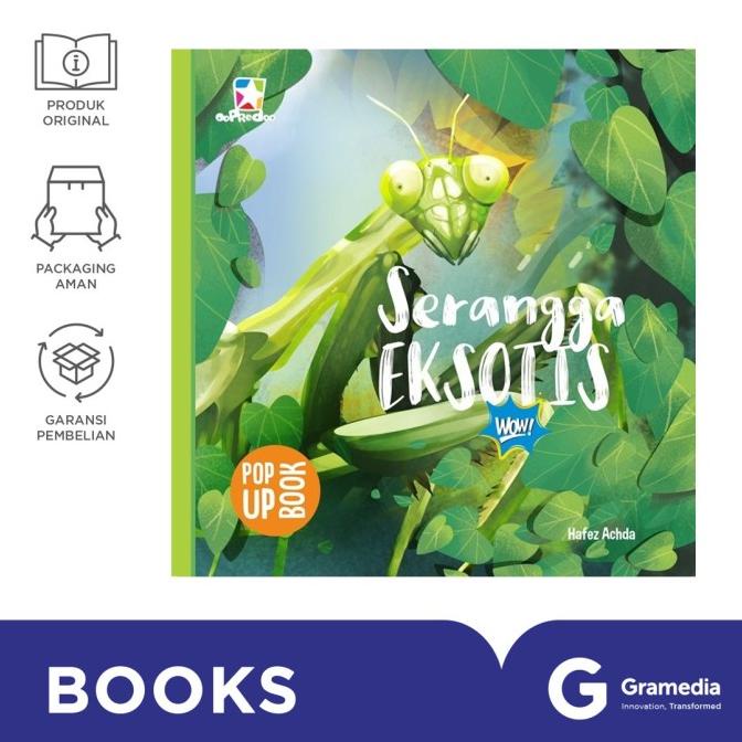 

Opredo Pop Up Book : Serangga Eksotis