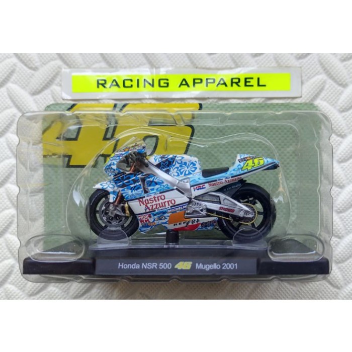 LEO MODELS 1/18 HONDA NSR 500 VALENTINO ROSSI 46 MUGELLO 2001 TERMURAH