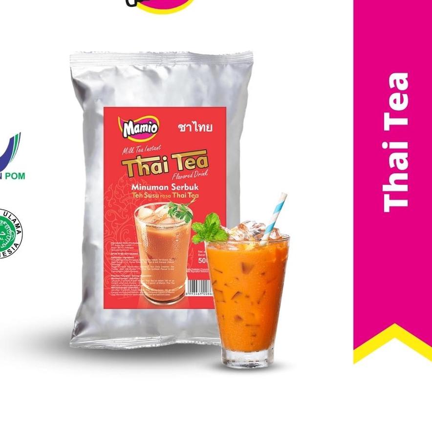 

❃ Mamio Thai Tea Kemasan 500Gr ☊